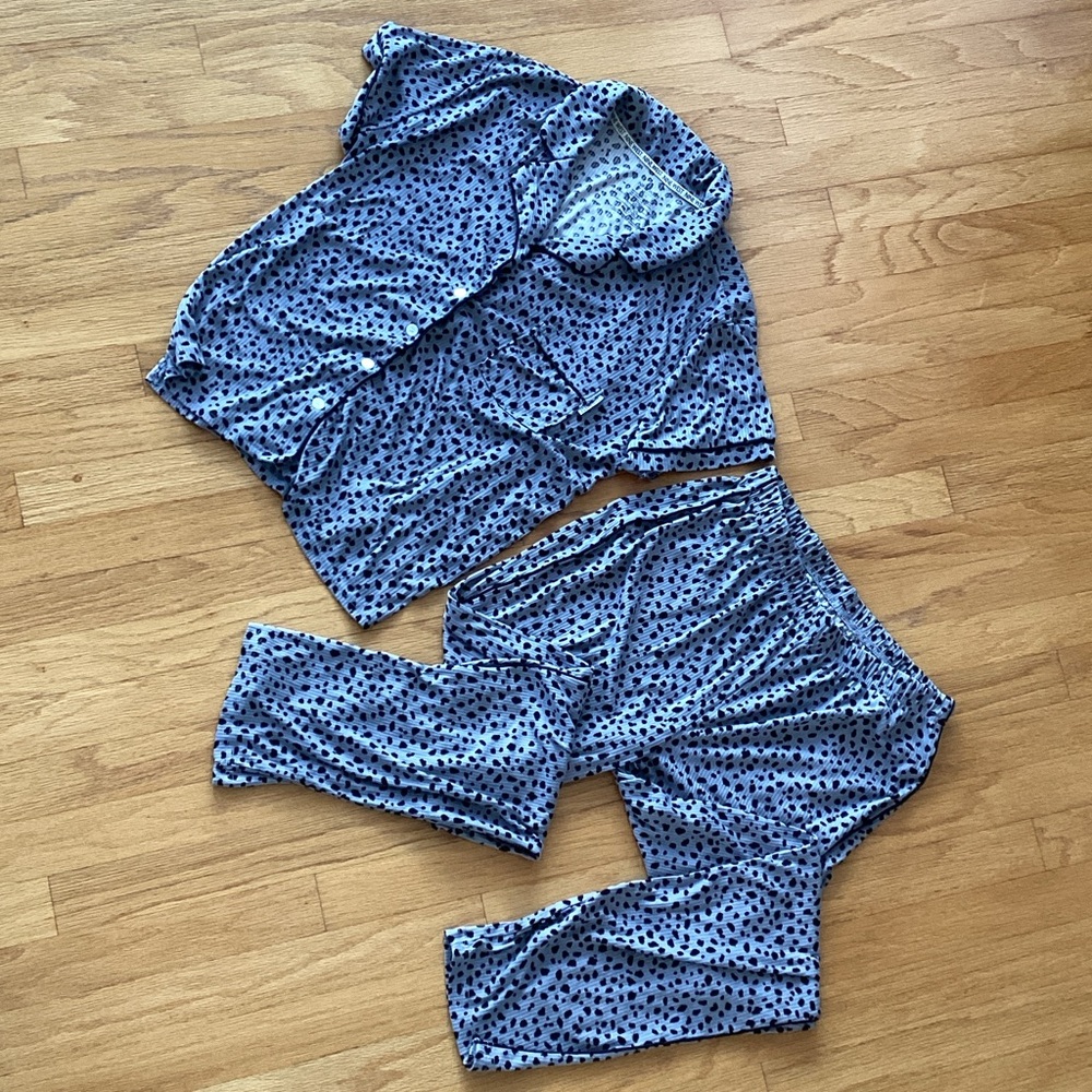 Nine West PJs with leopard print